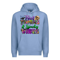 Colony Blue thick thighs and spooky vibes Premium Hoodie - BundleAndBundleShop
