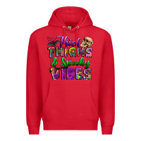 Red thick thighs and spooky vibes Premium Hoodie - BundleAndBundleShop