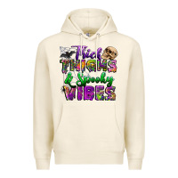 Tofu thick thighs and spooky vibes Premium Hoodie - BundleAndBundleShop