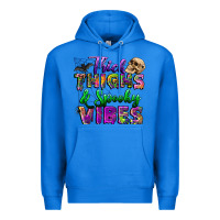 True Royal thick thighs and spooky vibes Premium Hoodie - BundleAndBundleShop
