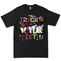 Black trick or teeth Premium Tee - BarkalooDesign