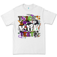 White trick or teeth Premium Tee - BarkalooDesign