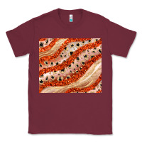 Burgundy orange glitter Classic Tee - JahusDesignShop