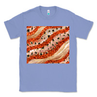 Colony Blue orange glitter Classic Tee - JahusDesignShop