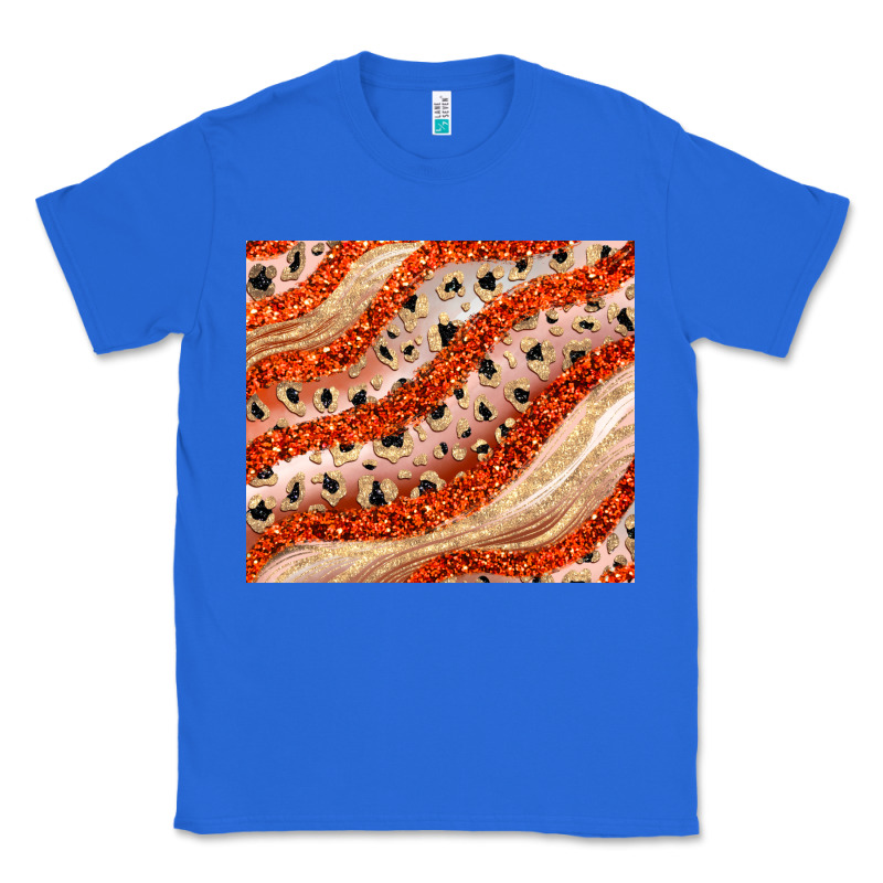Orange Glitter Classic Tee by JahusDesignShop | Teevron