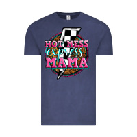 Vintage Denim hot mess express mama Vintage Tee - Zillion Design Studio