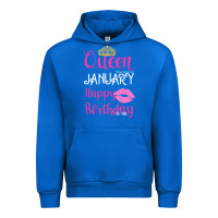 Cobalt Queen Was Born İn January Happy Birthday Urban Hoodie - Bettercallsaul
