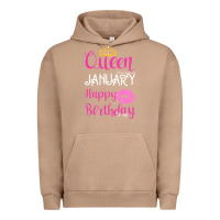 Queen Was Born İn January Happy Birthday Urban Hoodie | Teevron