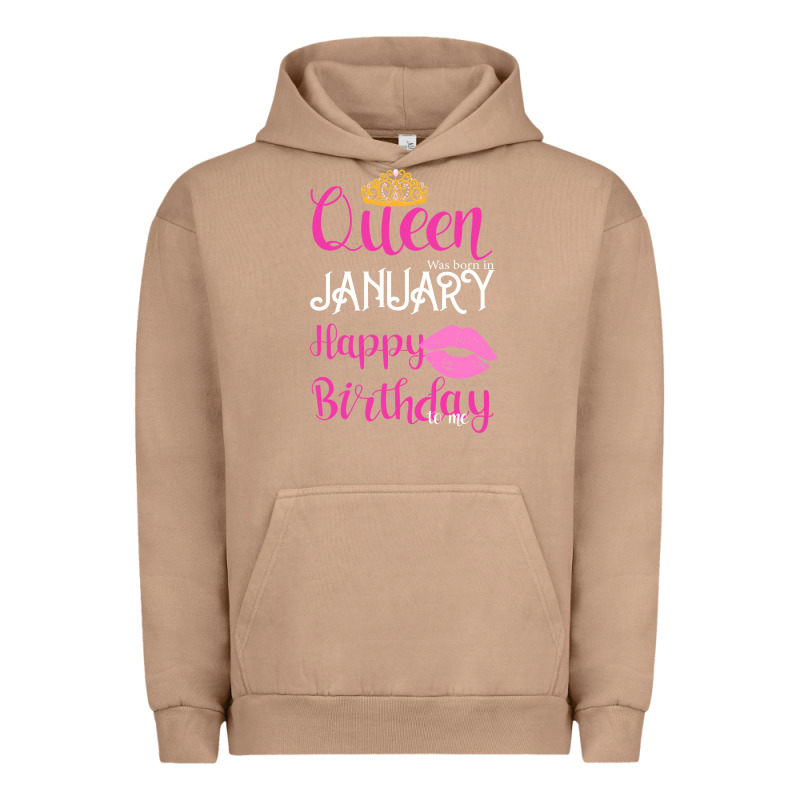 Queen Was Born İn January Happy Birthday Urban Hoodie by Bettercallsaul | Teevron