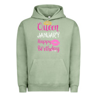 Pigment Oil Green Queen Was Born İn January Happy Birthday Urban Hoodie - Bettercallsaul