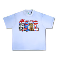 Grape Ice All American girl Urban Heavy Tee - Neo Western