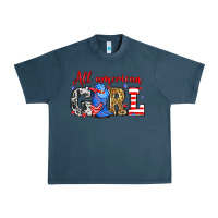 Midnight Navy All American girl Urban Heavy Tee - Neo Western