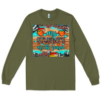 Army Green my students are the reason Long Sleeve Tee - JahusDesignShop