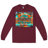 Burgundy my students are the reason Long Sleeve Tee - JahusDesignShop