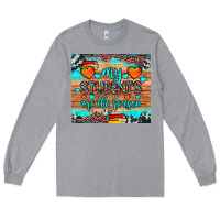 Heather Grey my students are the reason Long Sleeve Tee - JahusDesignShop