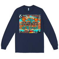 Navy my students are the reason Long Sleeve Tee - JahusDesignShop