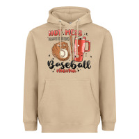 Mushroom hot mess always stressed baseball mama stanley cup Heavyweight Hoodie - MaliasSmallBusiness