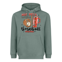 Sage hot mess always stressed baseball mama stanley cup Heavyweight Hoodie - MaliasSmallBusiness
