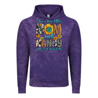 Cloud Purple i have two titles mom and nanny and i rock them bo Vintage Hoodie - Zillion Design Studio