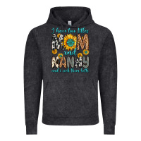 Vintage Black i have two titles mom and nanny and i rock them bo Vintage Hoodie - Zillion Design Studio