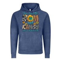 Vintage Denim i have two titles mom and nanny and i rock them bo Vintage Hoodie - Zillion Design Studio
