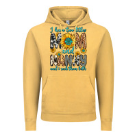 Vintage Mustard i have two titles mom and nanny and i rock them bo Vintage Hoodie - Zillion Design Studio