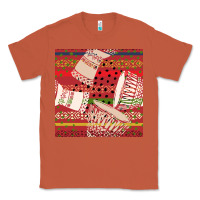 Copper african drum colorful seamless pattern Classic Tee - BundleAndBundleShop