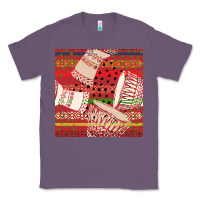 Lavender african drum colorful seamless pattern Classic Tee - BundleAndBundleShop