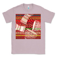 Lilac african drum colorful seamless pattern Classic Tee - BundleAndBundleShop