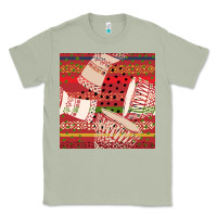 Matcha african drum colorful seamless pattern Classic Tee - BundleAndBundleShop