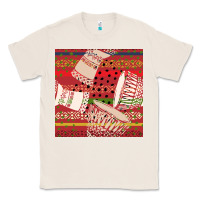 Natural african drum colorful seamless pattern Classic Tee - BundleAndBundleShop