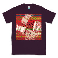 Plum african drum colorful seamless pattern Classic Tee - BundleAndBundleShop