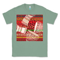 Sage african drum colorful seamless pattern Classic Tee - BundleAndBundleShop
