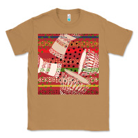 Toasted Coconut african drum colorful seamless pattern Classic Tee - BundleAndBundleShop