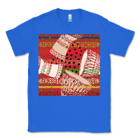 True Royal african drum colorful seamless pattern Classic Tee - BundleAndBundleShop