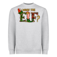 Heather Grey whar the elf  christmas Heavyweight Sweatshirt - RanaPortraitStore