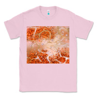 Bubblegum Pink orange glitter Classic Tee - JahusDesignShop