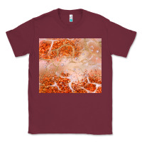 Burgundy orange glitter Classic Tee - JahusDesignShop