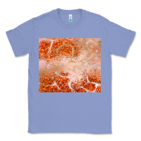 Colony Blue orange glitter Classic Tee - JahusDesignShop