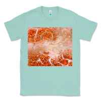 Seafoam orange glitter Classic Tee - JahusDesignShop