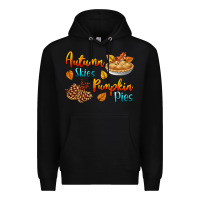 Black Autumn Skies Pumpkin Pies Premium Hoodie - BundleAndBundleShop