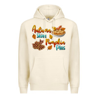 Tofu Autumn Skies Pumpkin Pies Premium Hoodie - BundleAndBundleShop
