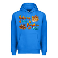 True Royal Autumn Skies Pumpkin Pies Premium Hoodie - BundleAndBundleShop