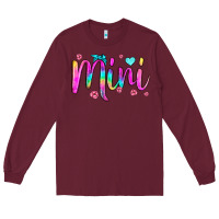 Burgundy mini Long Sleeve Tee - JahusDesignShop