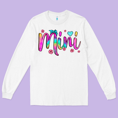 Mini Long Sleeve Tee Designed By Jahusdesignshop