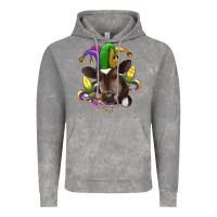 Cloud Rock mardi gras baby cow Vintage Hoodie - RanaPortraitStore