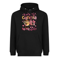 Black youre the concha to my cafecito mexican pan dulce Heavyweight Hoodie - MaliasSmallBusiness