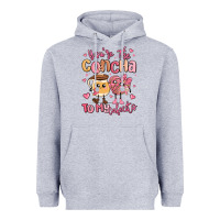 Heather Grey youre the concha to my cafecito mexican pan dulce Heavyweight Hoodie - MaliasSmallBusiness