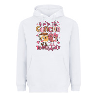 White youre the concha to my cafecito mexican pan dulce Heavyweight Hoodie - MaliasSmallBusiness