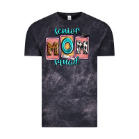 Cloud Black senior mom squad Vintage Tee - Zillion Design Studio